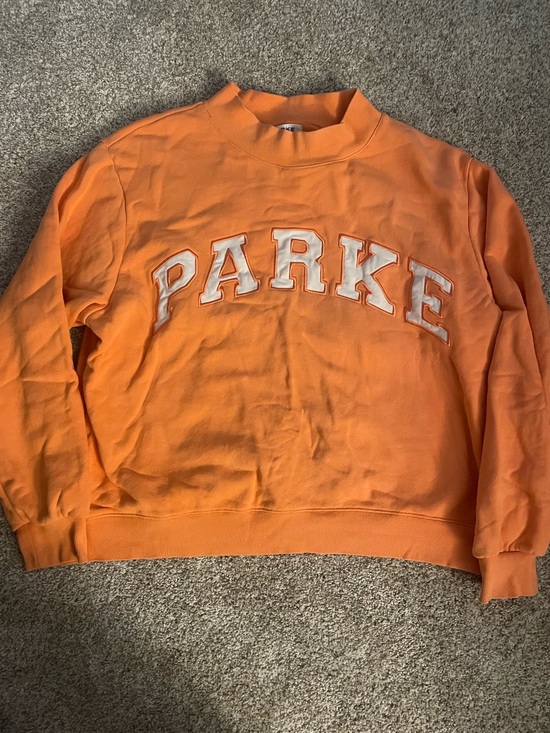 Parke Tops - Parke Creamsicle Mockneck